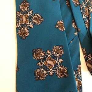 🔷 Silk Teal Bill Robinson Tie 🔷